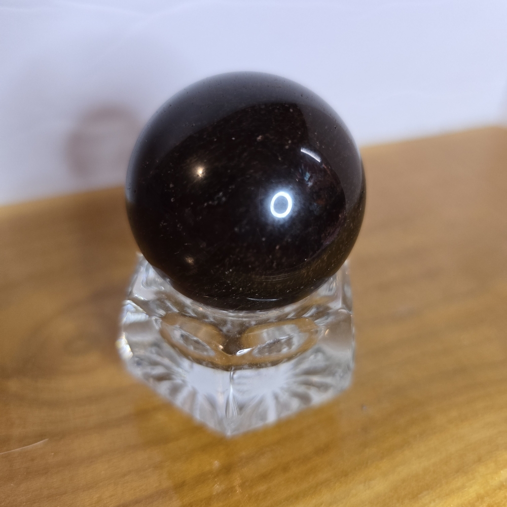 Red Tiger's Eye Crystal Sphere Polished Gemstone Ball – Stand Not Included - Picture 3 of 6